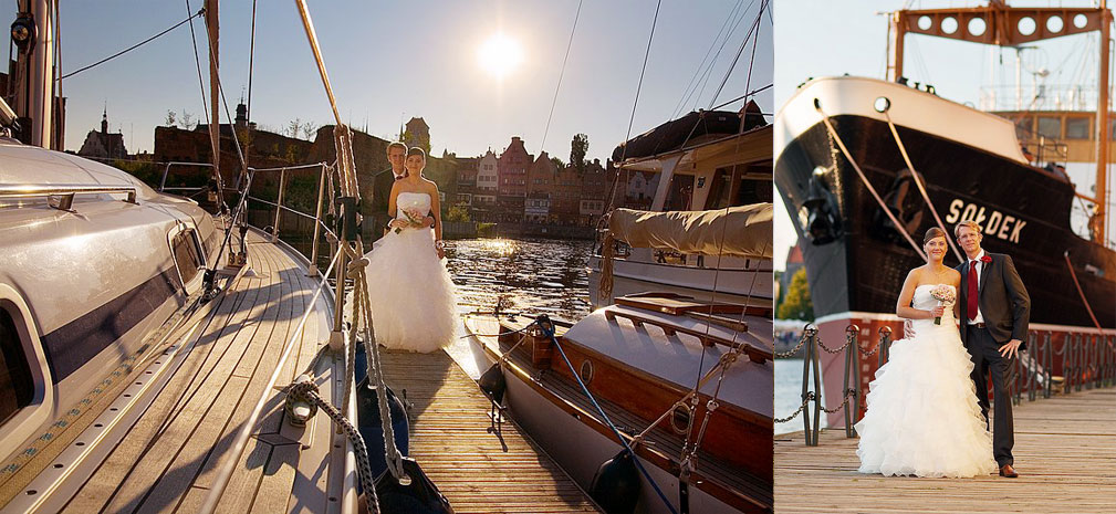 fotografia ślubna plenerowa Gdańsk, Gdynia, Sopot